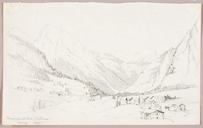 Z našeho hotelu, Cortina od George Elbert Burr