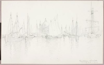 Giudecca--Benátky od George Elbert Burr