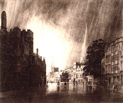 High Street, Oxford od George Elbert Burr