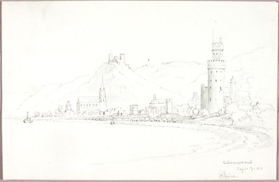 Oberwesel od George Elbert Burr