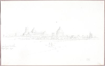 Pisa od severu od George Elbert Burr