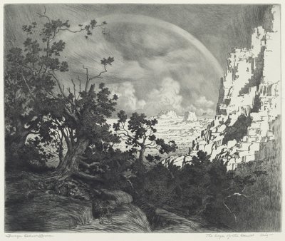 The Edge of the Desert, Arizona od George Elbert Burr