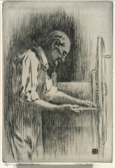 The Etcher od George Elbert Burr