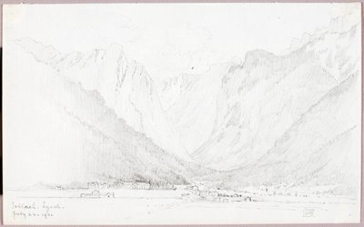 Toblach, Tyrolsko od George Elbert Burr