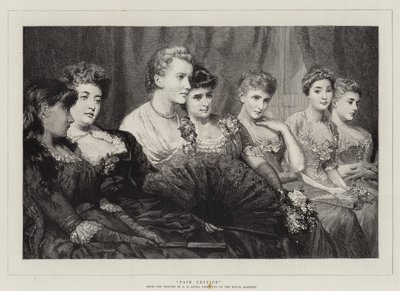 Spravedliví kritici od George Elgar Hicks