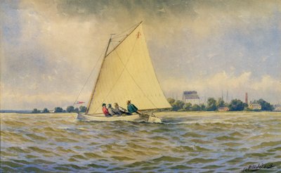 Tuck Up, 1887 (akvarel na papíře) od George Emerick Essig