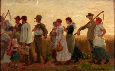 The Harvest Moon, 1881 od George Faulkner Wetherbee