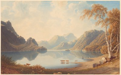 Loch ve Skotsku od George Fennel Robson