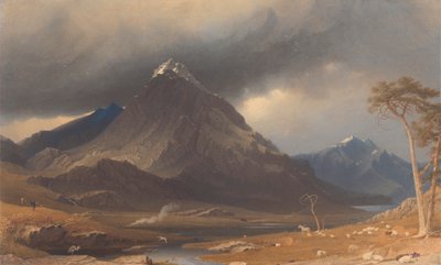 Tryfan, Carnarvonshire od George Fennell Robson