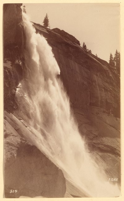 Nevada Fall. 700 stop. Ze stezky Cloud