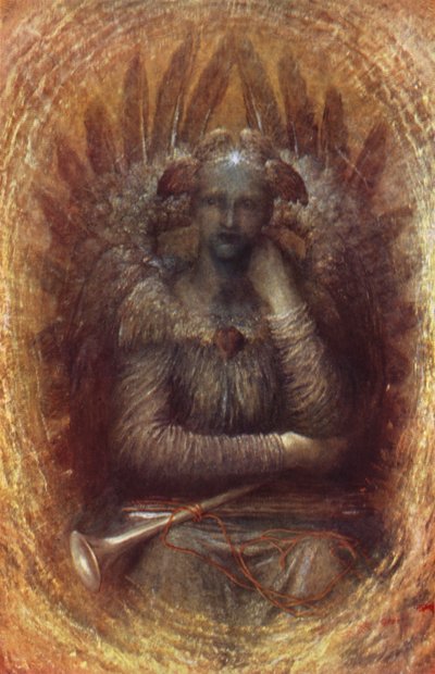 The Dweller in the Innermost (barva lito) od George Frederick (after) Watts