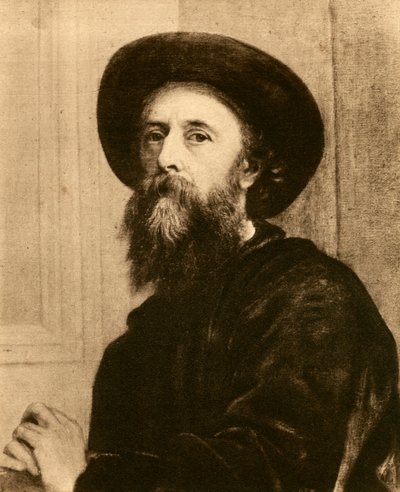 George Frederic Watts , anglický viktoriánský malíř a sochař, 1913. od George Frederick Watts
