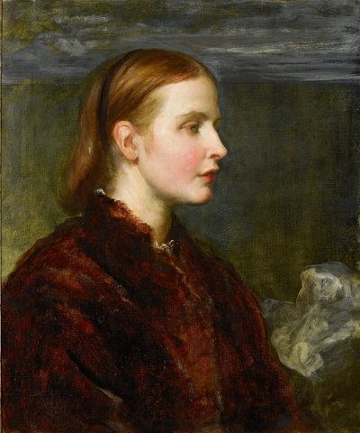 Slečna Eliza Ann Ogilvy, 1866 od George Frederick Watts