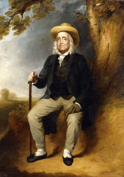 Portrét Jeremyho Benthama od George Frederick Watts