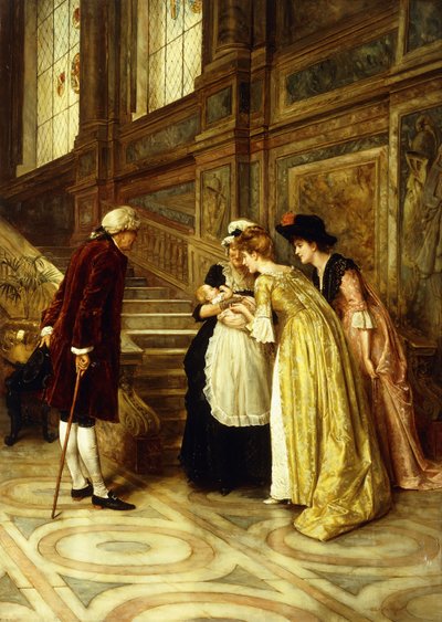 Obdivuji dítě, od George Goodwin Kilburne