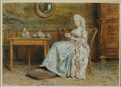 Odpolední čaj, 1876 od George Goodwin Kilburne