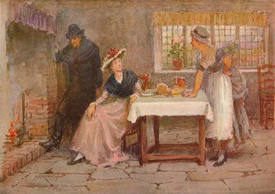 Langham Sketch: Shelter, c1885 od George Goodwin Kilburne