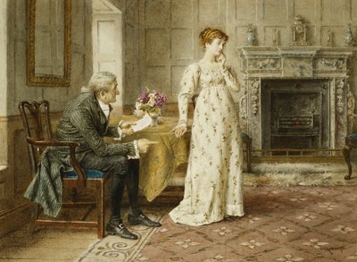 Nějaké otcovské rady, od George Goodwin Kilburne