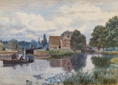 Hemingford Mill, On the Ouse, Huntingdonshire od George Gordon Fraser