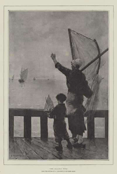 Námořníkova žena od George Haquette