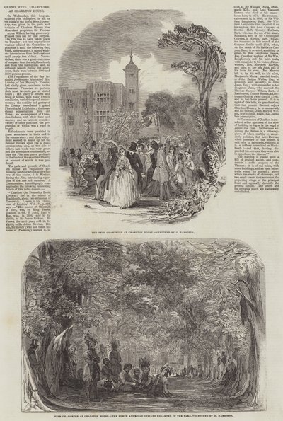 Grand Fete Champetre v Charlton House od George Harrison