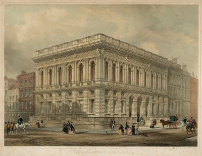 The Army and Navy Club House, Londýn od George Hawkins