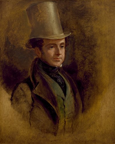 Henry Winston Barron, M.P., bez data od George Hayter