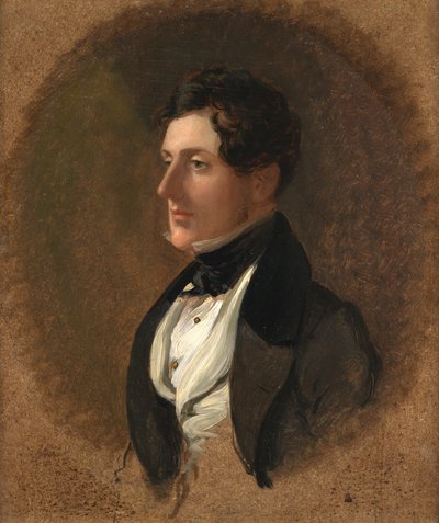 Životní studie lorda Ashleyho, 1836 od George Hayter
