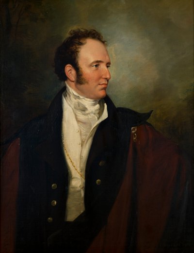 Portrét George Augusta Fredericka Henryho, 2. hraběte z Bradfordu, kolem 1809-50 (olej na plátně) od George Hayter