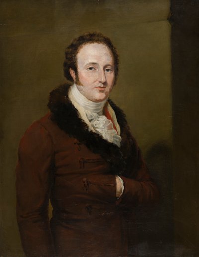 Portrét George Augusta Fredericka Henryho, vikomta Newporta a později 2. hraběte z Bradfordu, kolem 1815-25 (olej na plátně) od George Hayter