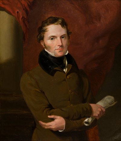 Portrét lorda Johna Russella (1792-1878), poté 1. hraběte Russella, kolem 1812-71 (olej na palubě) od George Hayter