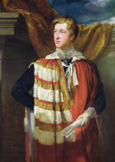 Portrét Williama Spencera Cavendishe, 6. vévody z Devonshire, kolem 1822-86 (olej na plátně) od George Hayter