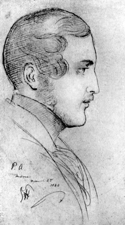 Prince Consort Albert, manžel a choť královny Viktorie, 1901. od George Hayter