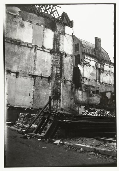 Demolice v amsterdamské ulici od George Hendrik Breitner