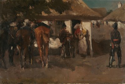 Ubytování vojsk od George Hendrik Breitner