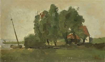 Statek od George Hendrik Breitner