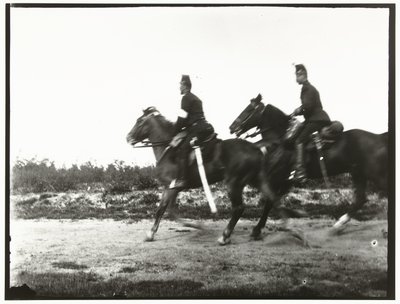 Dělostřelečtí jezdci žlutých koní od George Hendrik Breitner