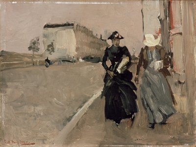 Poryv větru od George Hendrik Breitner