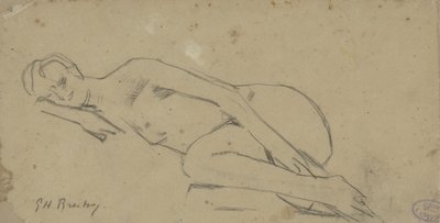 Ležící nahá žena od George Hendrik Breitner