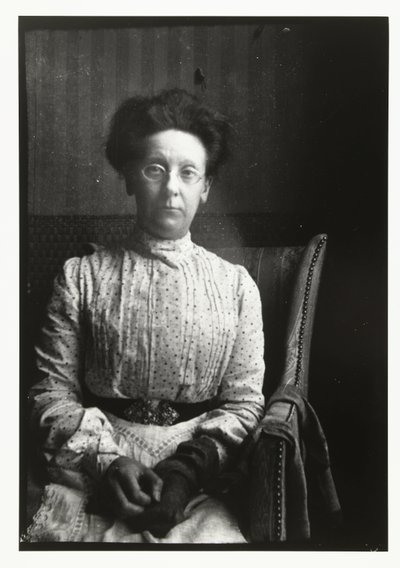 Portrét Margarethy Breitnerové, fotografovy sestry od George Hendrik Breitner