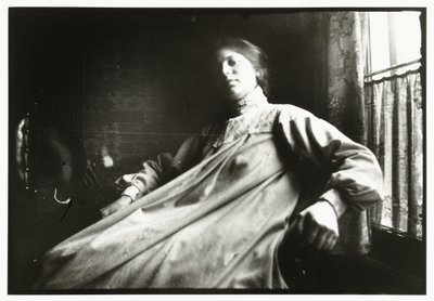 Portrét neznámé ženy v Breitnerově domě od George Hendrik Breitner