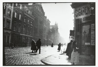 Pohled na ulici v Rotterdamu od George Hendrik Breitner