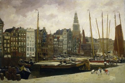 Damrak, Amsterdam od George Hendrik Breitner