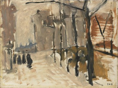 Pohled na Haag () od George Hendrik Breitner