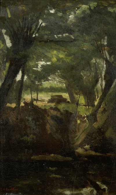 Pohled v lese od George Hendrik Breitner