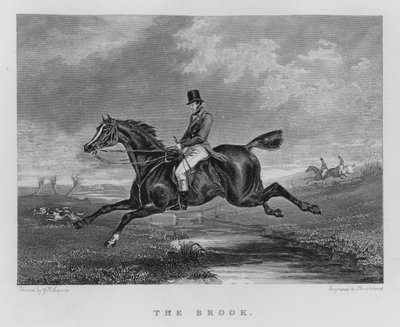 The Brook (rytina) od George Henry (after) Laporte