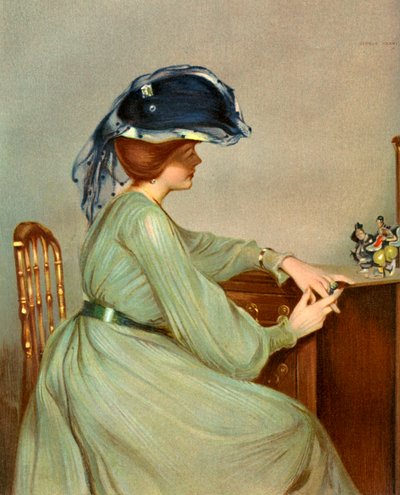 Modrý závoj, 1904. od George Henry