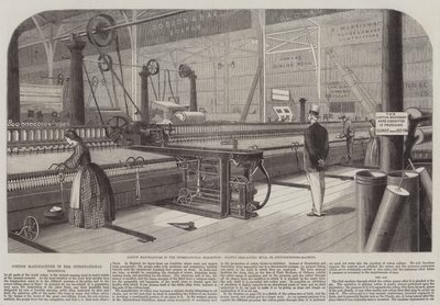 Cotton Manufacture in International Exhibition, Platt