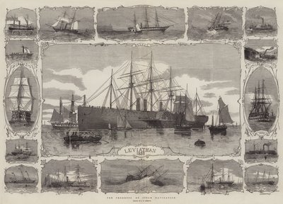 Průběh navigace Steam od George Henry Andrews