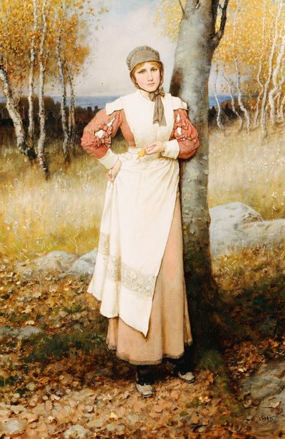 Růže v Nové Anglii od George Henry Boughton